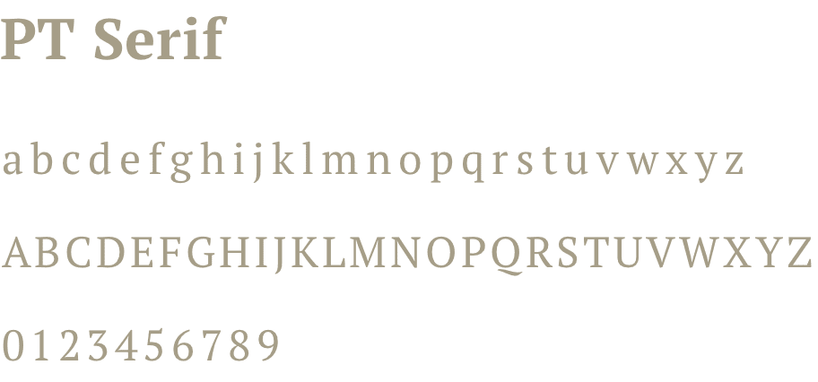 PT Serif