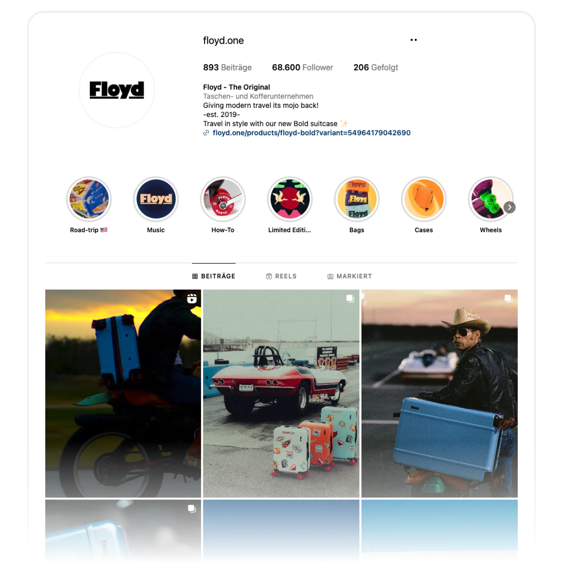 Shopify E-Commerce f&uuml;r eine ikonische Travel Brand